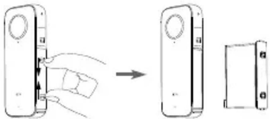 INSTA360 One X2 - ② MicroSD カードの装着方法 - 1