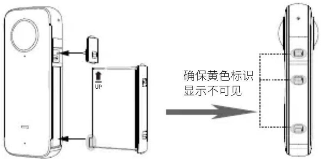 确保黄色标识 显示不可见