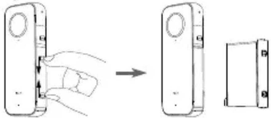 INSTA360 One X2 - ② Einsetzen einer microSD-Karte - 1