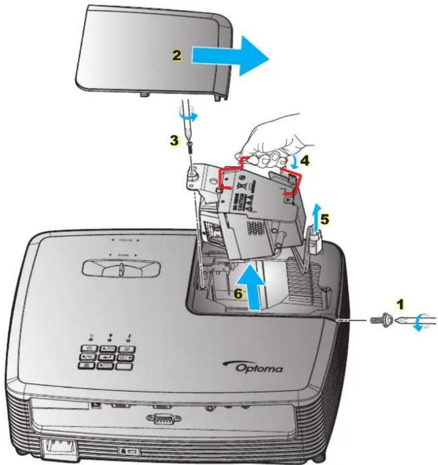 2 3 4 5 6 1 Optoma