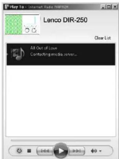 LENCO DIR-250 - Función DLNA - 2
