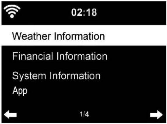 LENCO DIR-250 - Informationscenter - 1