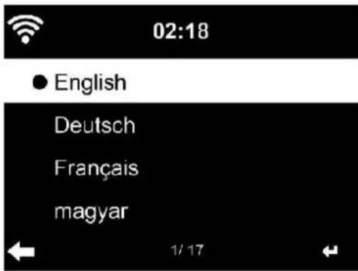 02:18 ● English Deutsch Français magyar 1/17