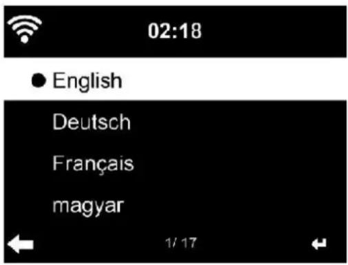 LENCO DIR-250 - Sprache - 1