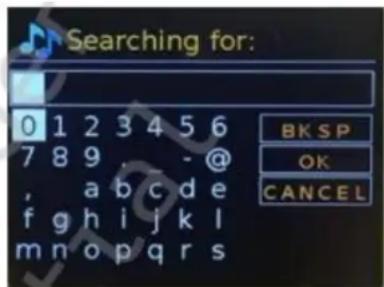 Searching for: 0 1 2 3 4 5 6 7 8 9 . - @ , a b c d e f g h i j k l m n o p q r s B K S P O K C A N C E L