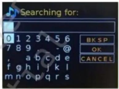 Searching for: 0 1 2 3 4 5 6 7 8 9 , - @ , a b c d e f g h i j k l m n o p q r s B K S P O K C A N C E L