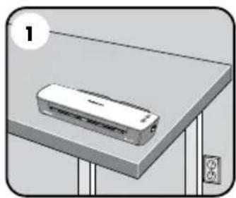 FELLOWES Ion A4/95 - QUICK START GUIDE - 1