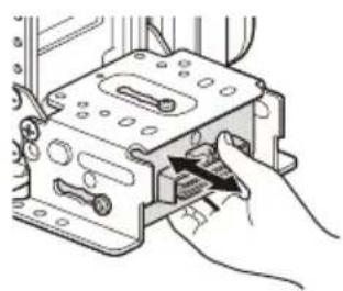 SONY XAV-AX8050D - Nastavenie vzdialenosti vysunutia displeja - 2