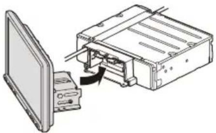 SONY XAV-AX8050D - A kijelző felszerelési helyzeteinek ellenőrzése - 1