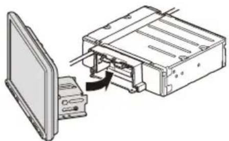 SONY XAV-AX8050D - ⑥ Επιβεβαίωση των θέσεων τοποθέτησης της οθόνης - 1