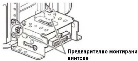 Предварително монтирани винтове