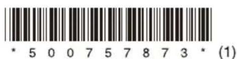 * 5 0 0 7 5 7 8 7 3 * (1)