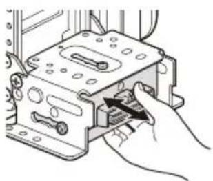 SONY XAV-AX8050D - Nastavení hloubky polohy displeje - 2