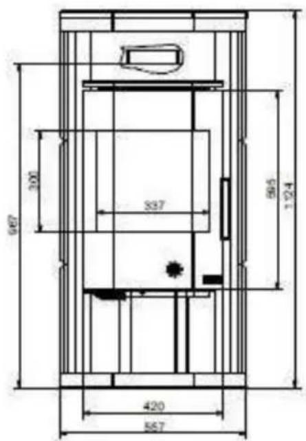 Wamsler Thyra - Dimensional drawings - 1