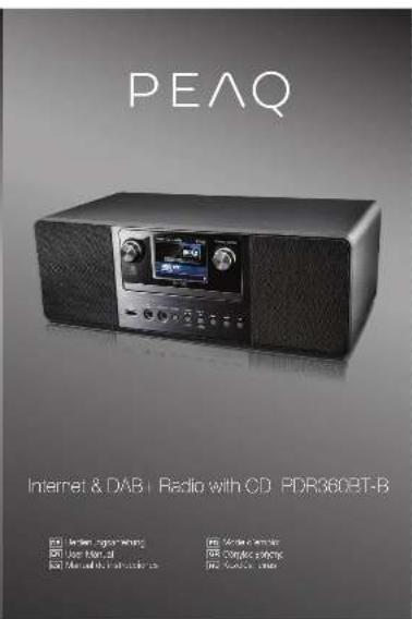 PEAQ Internet & DAB + Radio with CD PDR360BT-B ED: Edelert, Ingelheim ED: Uyra Monat ED: Mauwah, Infrastrichts ED: Edelert, Ingelheim ED: Uyra Monat ED: Mauwah, Infrastrichts ED: Edelert, Ingelheim ED: Uyra Monat ED: Mauwah, Infrastrichts