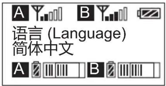 Comica CVM-WM300 - 系统语言选择 - 1