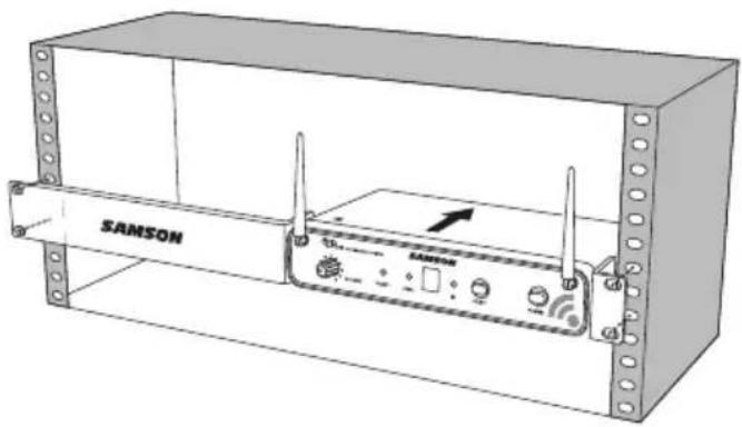 SAMSON Concert 88a - Montaggio su rack - 2