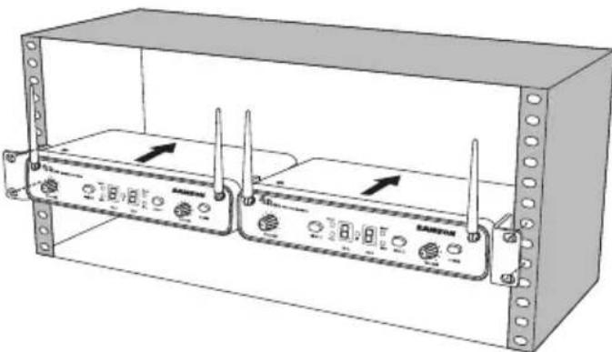SAMSON Concert 88x - Montaggio su rack - 3