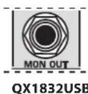 BEHRINGER XENYX QX1622USB - The monitor section of the QX1832USB - 1