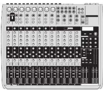 BEHRINGER XENYX QX2222USB - XENYX QX2222USB/QX1622USB Hook-up - 3