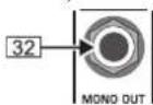 BEHRINGER Eurodesk SX3242FX-PRO - Mono out section for subwoofer 2.5 applications - 2