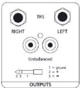 PRESONUS Temblor T8 - Výstupy - 1