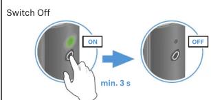 Switch Off ON min. 3 s OFF
