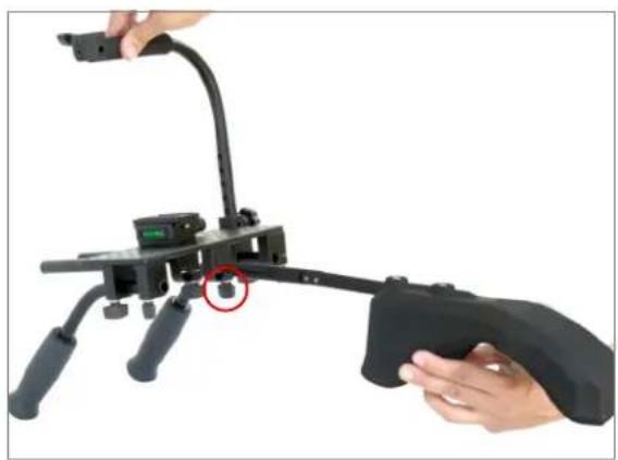 Flycam Flowline - Assembling of Shoulder Mount Rig - 9