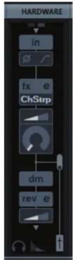 STEINBERG UR44 - Set the Channel Strip settings and REV-X settings on the Input Settings window. - 1