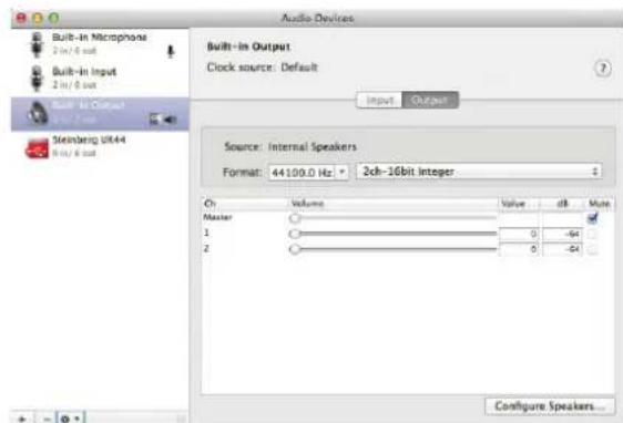 STEINBERG UR44 - How to select the sample rate - 1