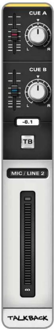 Audient iD22 - Talkback Channel Strip - 1