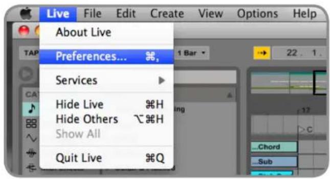 Audient iD22 - Operation with Ableton Live - 1