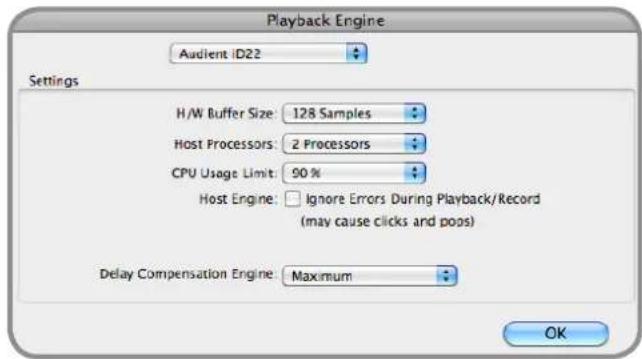 Audient iD22 - Playback Engine - 2