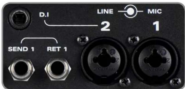 Audient iD22 - Microphone Preamplifiers & Line Inputs - 3