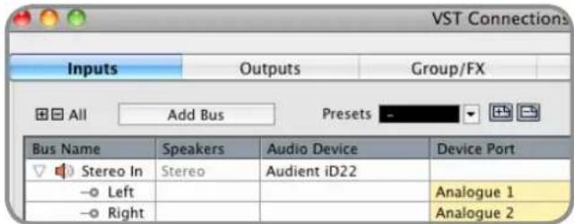 Audient iD22 - Operation with Cubase / Nuendo - 3
