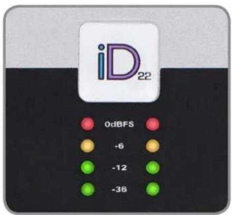 Audient iD22 - Hardware Metering - 1