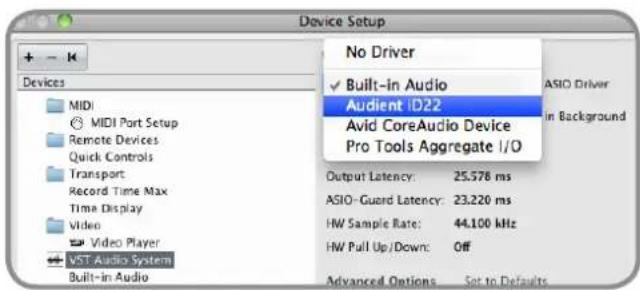 Audient iD22 - Operation with Cubase / Nuendo - 3