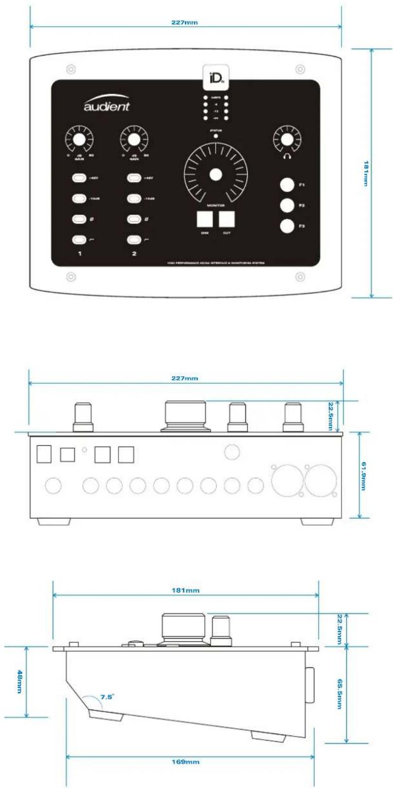 Audient iD22 - USB2.0 HIGH SPEED: - 1