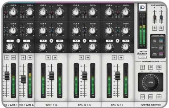 Audient iD22 - Channel View Settings - 1