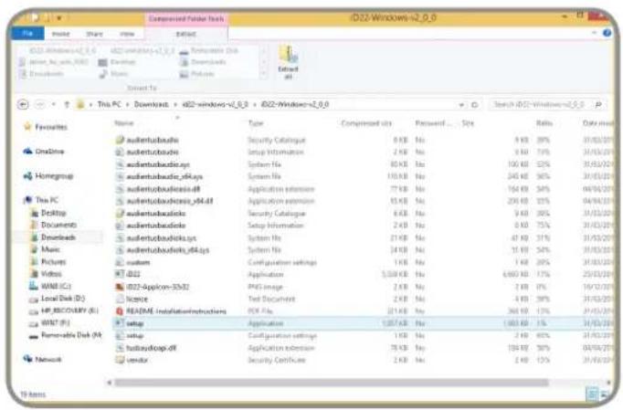 Audient iD22 - Run iD22 Setup - 1