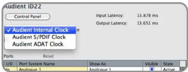 Audient iD22 - Operation with Cubase / Nuendo - 6