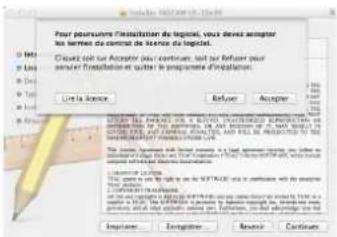 Pour pourraire l'installation de logiciel, vous deva accepter les termes de contrôle de logiciel. Coudé soit un accepter par continue, soit sur reférer pour sanger l'évaluation et quitter le programme d'évaluation. Lira la licence Refuer Accepter 100 100 100 100 100 100 100 100 100 100 100 100 100 100 100 100 100 100 100 100 100 100 100 100 100 100