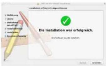 Installation erfolgreich algezeichnetes 1. Veränderung 2. Liefer 3. Zuschwerber 4. Verwaltung 5. Installungen 6. Verbindungen 7. Zusatzveränderung Die Installation war erfolgreich. Die Software wurde insolort. OKOK OKLENTEN