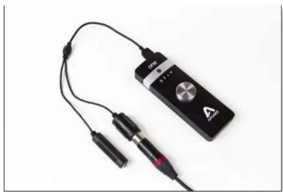 Apogee One - Connect to Headphones or Speakers - 2
