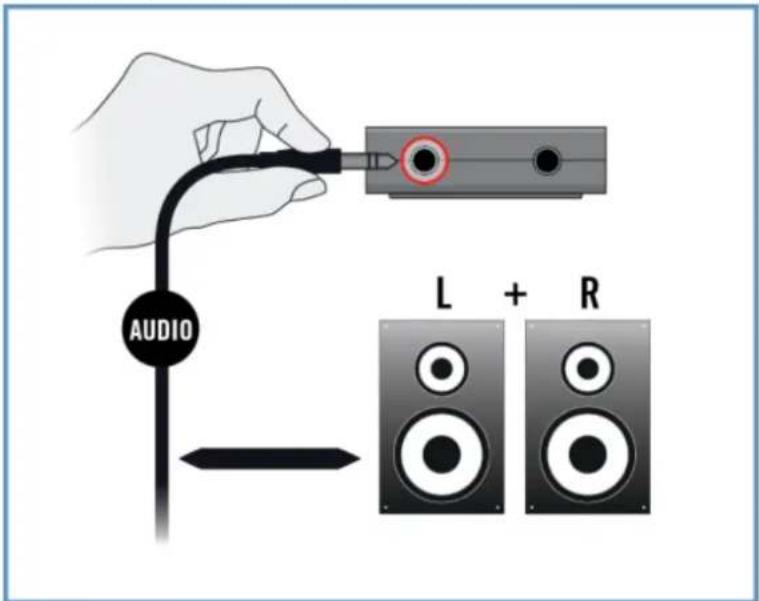 AUDIO L + R
