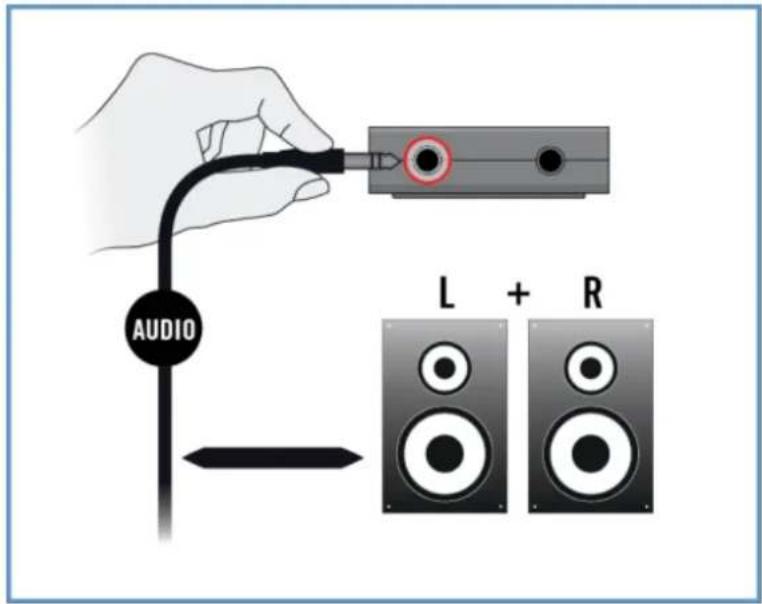 AUDIO L + R