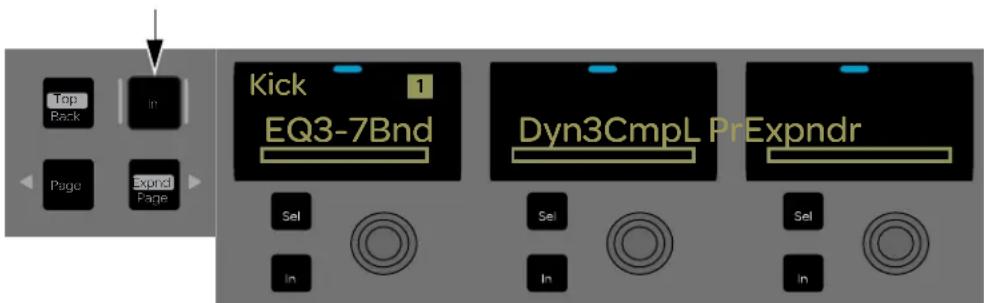 Top Back In Page Expand Page Kick 1 EQ3-7Bnd Dyn3CmpL PrExpndr Sel In Sel In Sel In