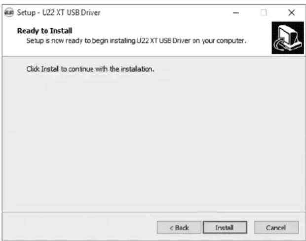 ESI U22 XT - Installation under Windows - 2