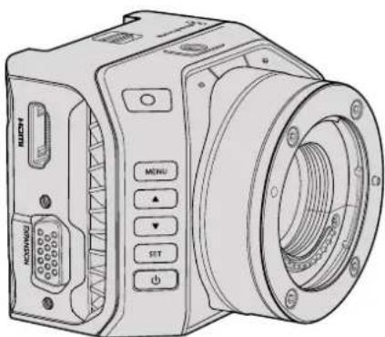 Blackmagic Design Micro Studio Camera 4K - Blackmagic Micro Studio Camera 4K – Left Side - 1