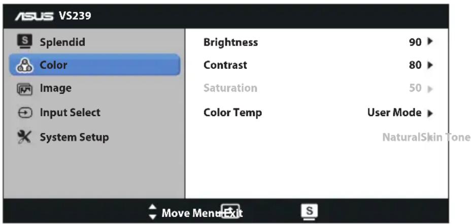 ASUS VS239H-P - Color (Barva) - 1